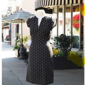 Retro Cottin Linen dress brand REDDRESS – Size XL | like New!